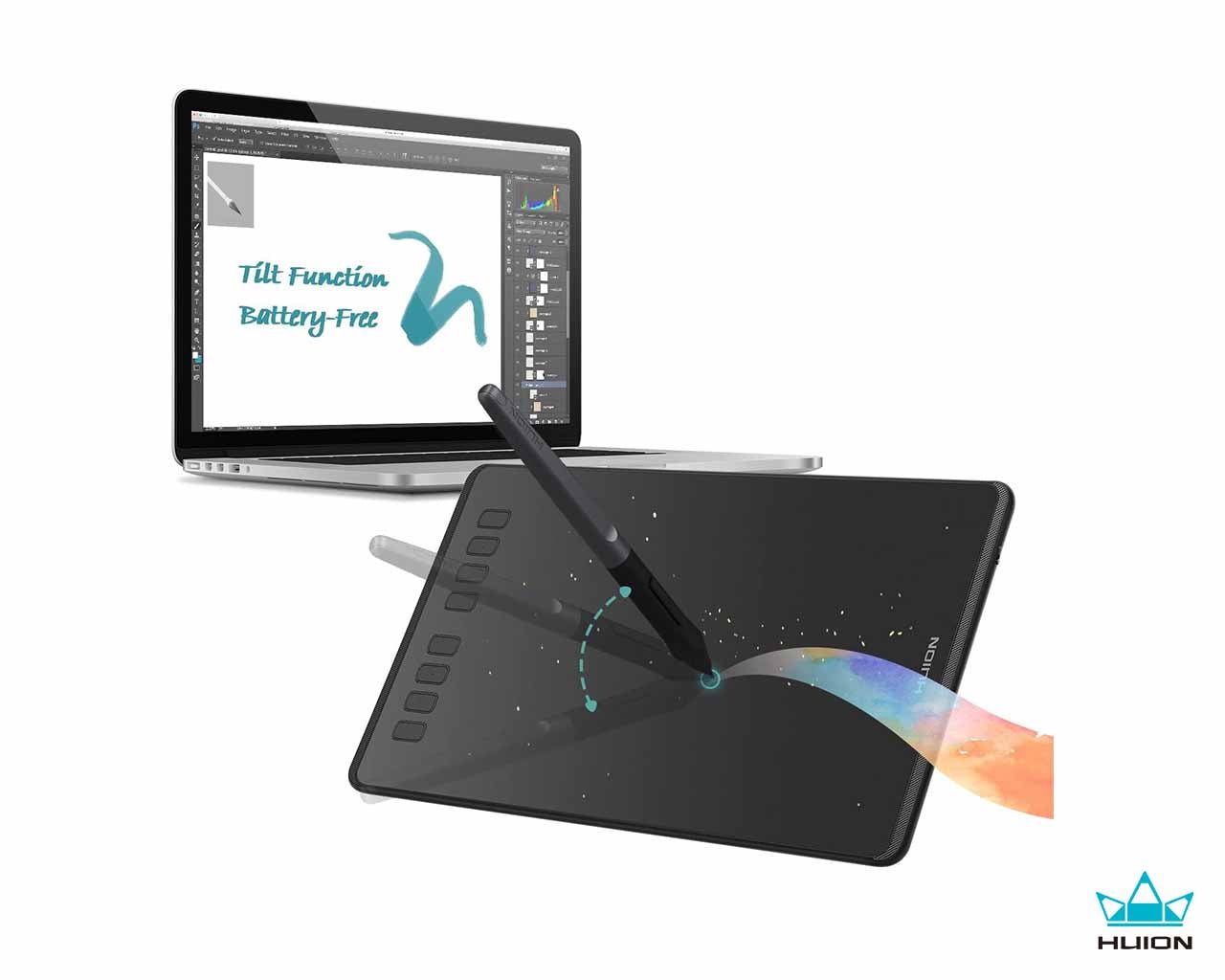 Best Graphics Pen Tablet X inch Huion Inspiroy H950P