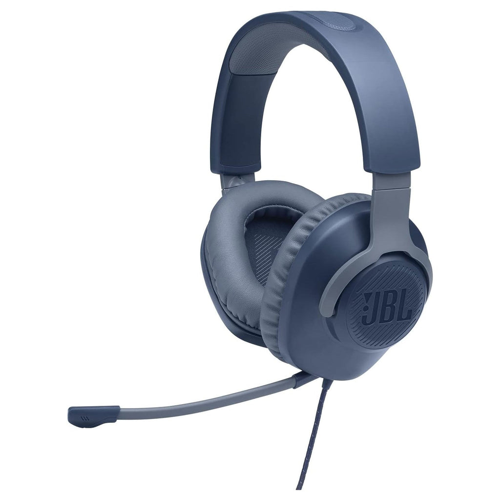 JBL Quantum 100 Over Ear Gaming Headphones Blue - Al Hamd Tech