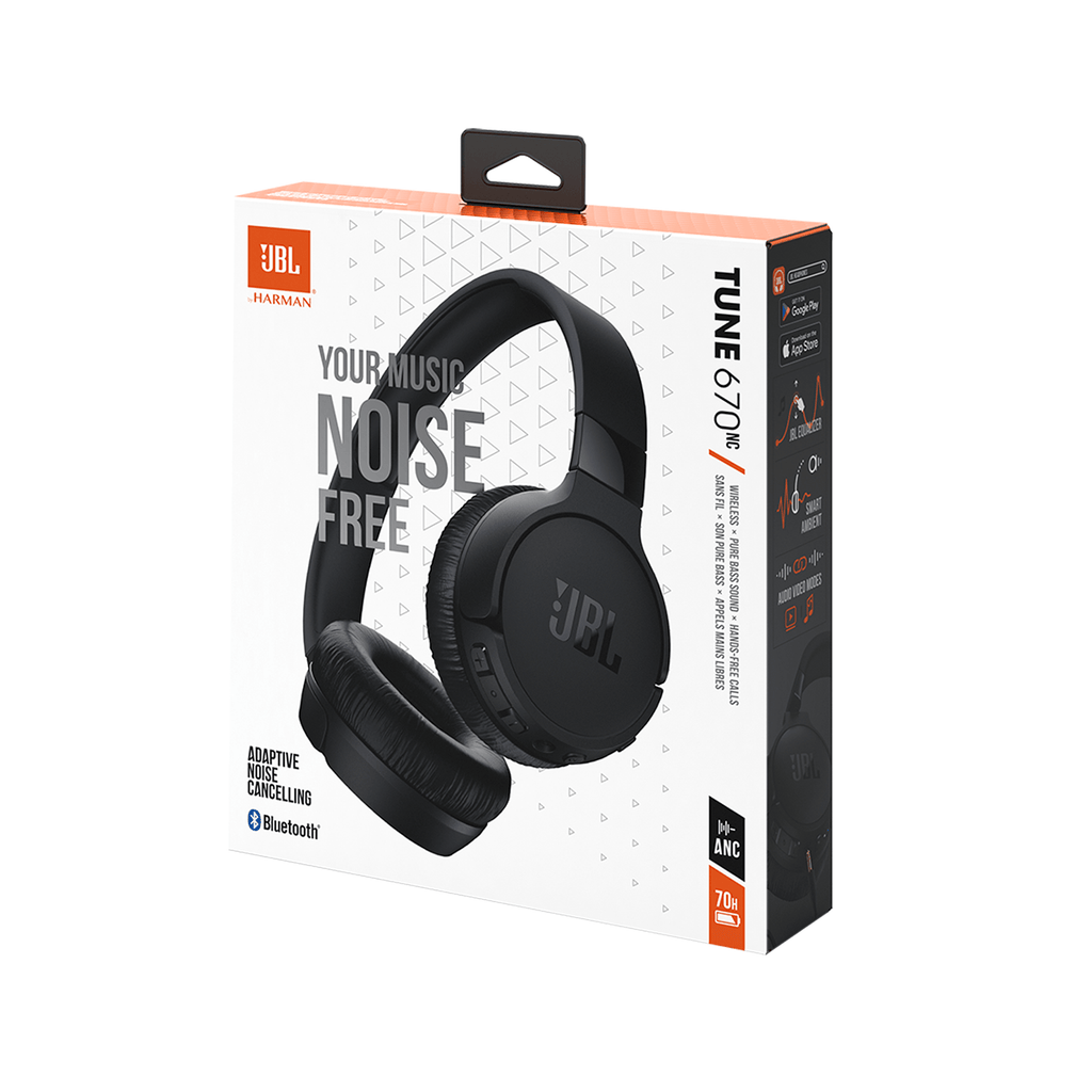 JBL Tune 670NC Bluetooth Headphones Black JBLT670NCBLK available at good Price in Pakistan.