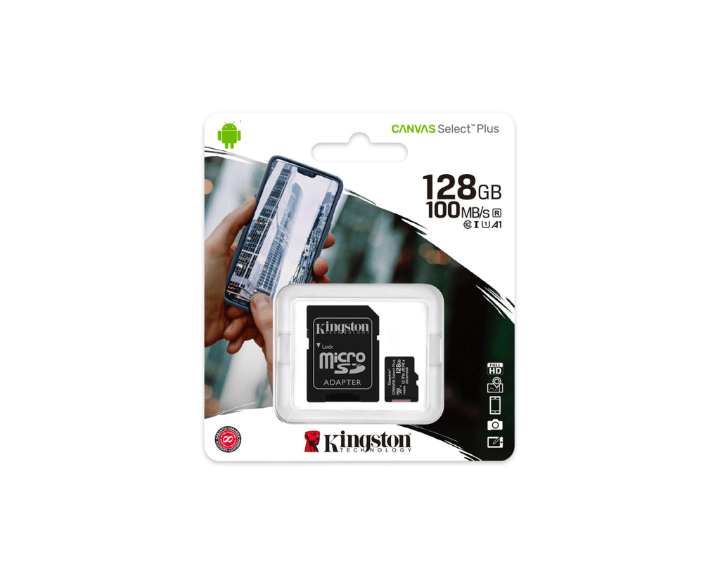 Kingston Micro SD 100MB 128GB - Al Hamd Tech