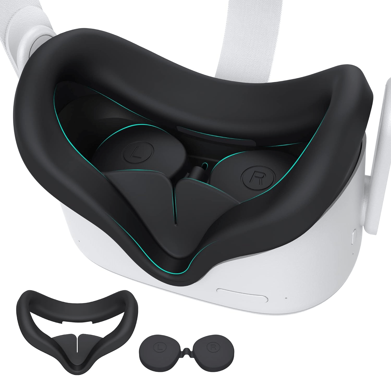 KIWI design Face Pad Cover Lens Cover for Oculus Quest in