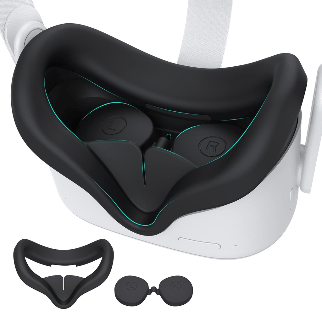 KIWI design Face Pad Cover & Lens Cover for Oculus Quest 2 Black buy at a reasonable Price in Pakistan.