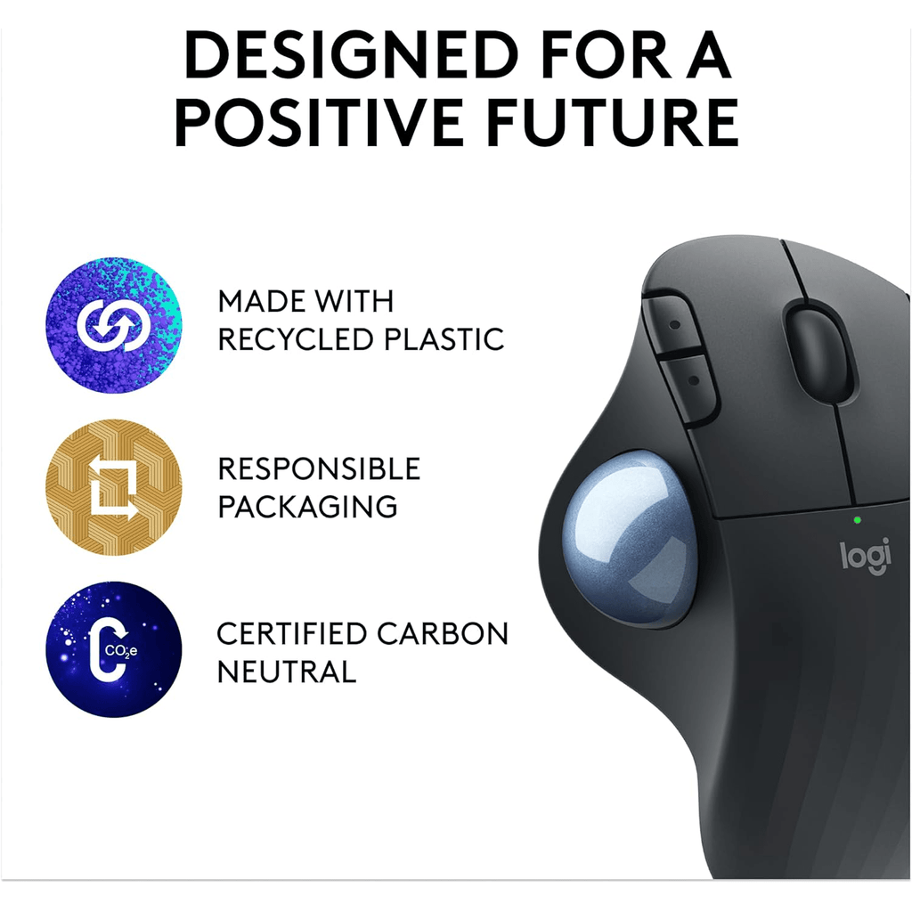 Logitech Ergo M575 Wireless Trackball Mouse buy at best Price in Pakistan.