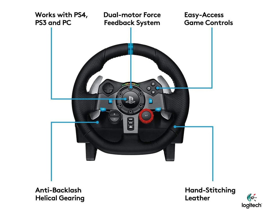 Logitech G29 Gaming Racing Wheel - Al Hamd Tech