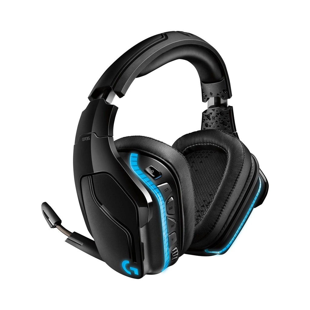 Logitech G935 Wireless 7.1 Light Sync Gaming Headphones get