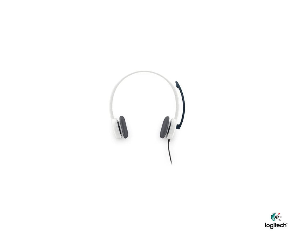 Logitech H150 Stereo Headset with Mic - Cloud White - Al Hamd Tech