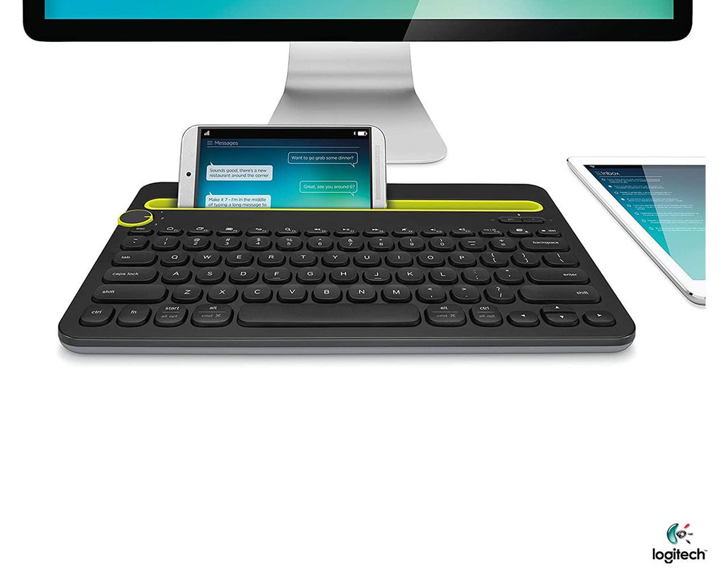 Logitech K480 Bluetooth Multi - Device Keyboard - Al Hamd Tech