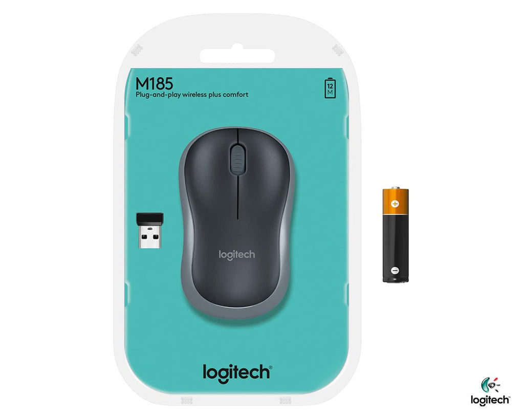 Logitech M185 Wireless Mouse - Al Hamd Tech