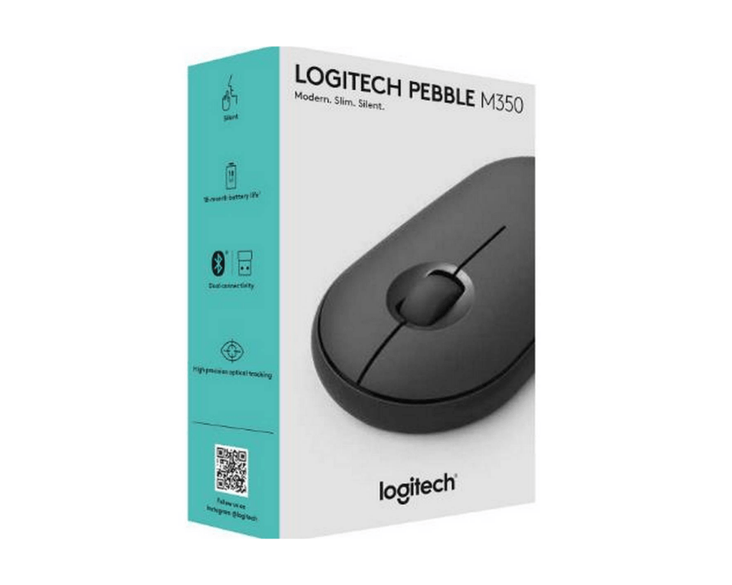 Logitech M350 Pebble Slim Wireless Mouse - Al Hamd Tech