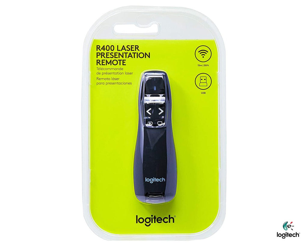 Logitech R400 Wireless Presenter - Al Hamd Tech