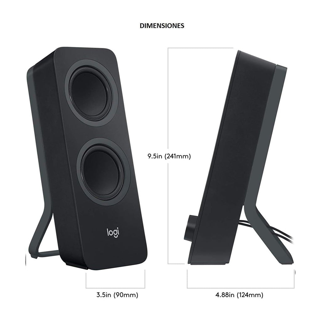 Logitech Z207 Bluetooth Speakers available at a reasonable price in Pakistan 