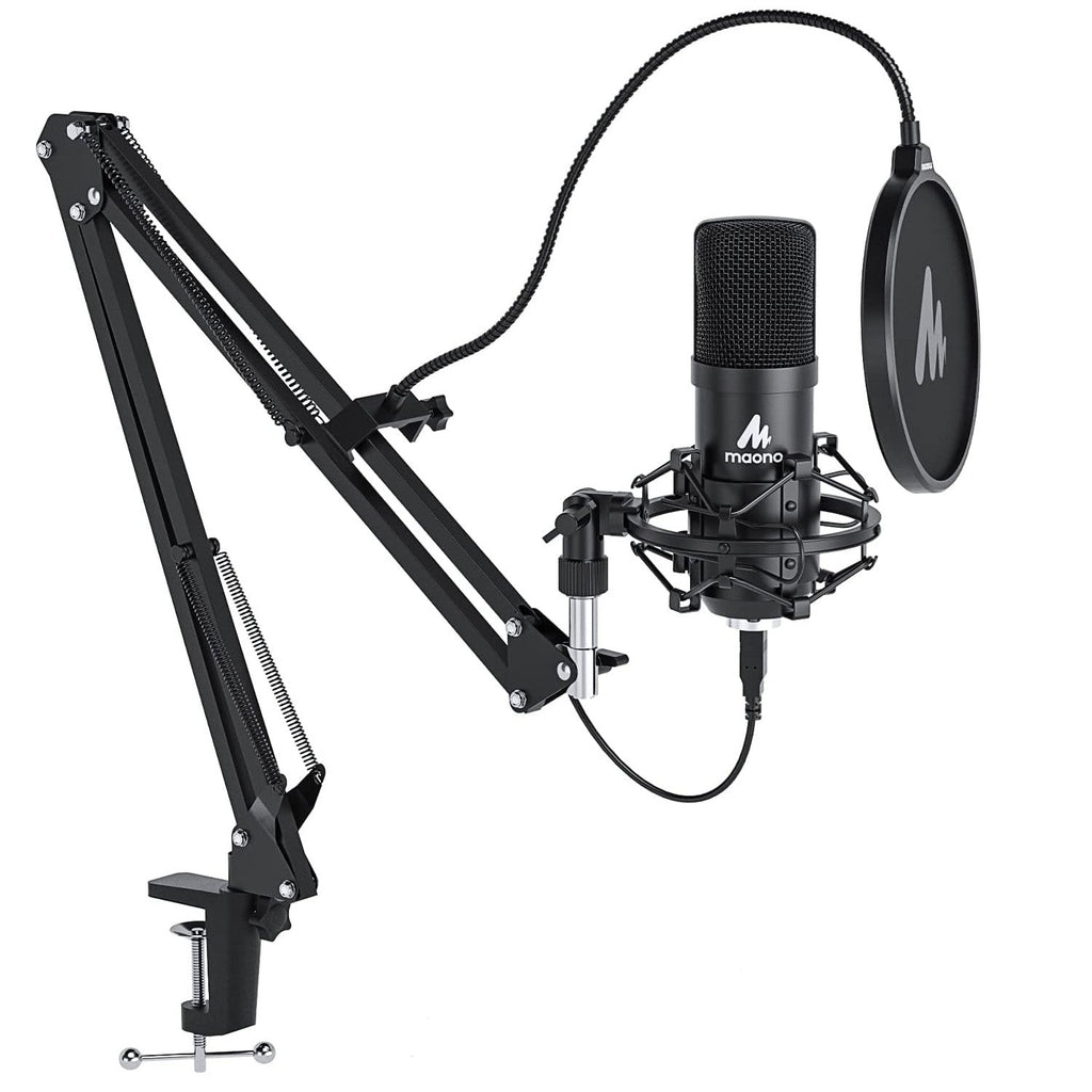 Maono AU - A04 Podcasting Microphone Kit Black - Al Hamd Tech