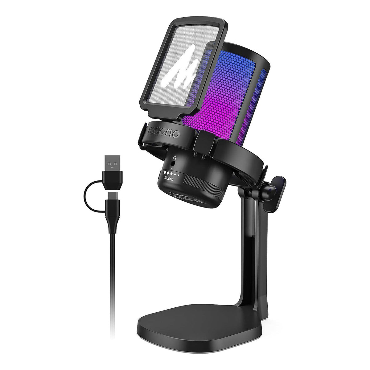 Pakistan Quadcast Mic Price Maono DGM20 Gaming USB Microphone