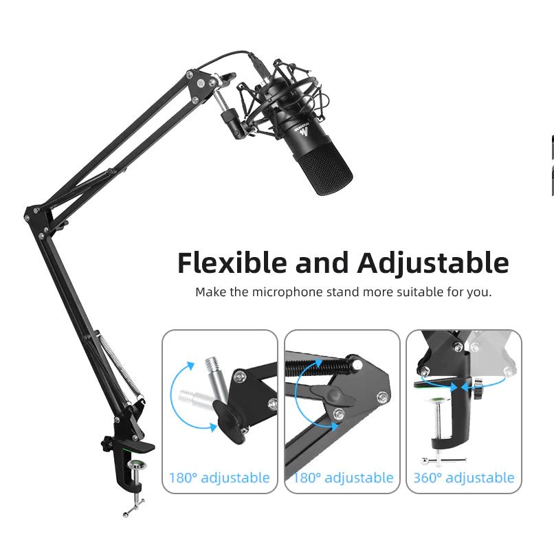 Maono Microphone Boom Arm Black buy at beste Price in Pakistan.