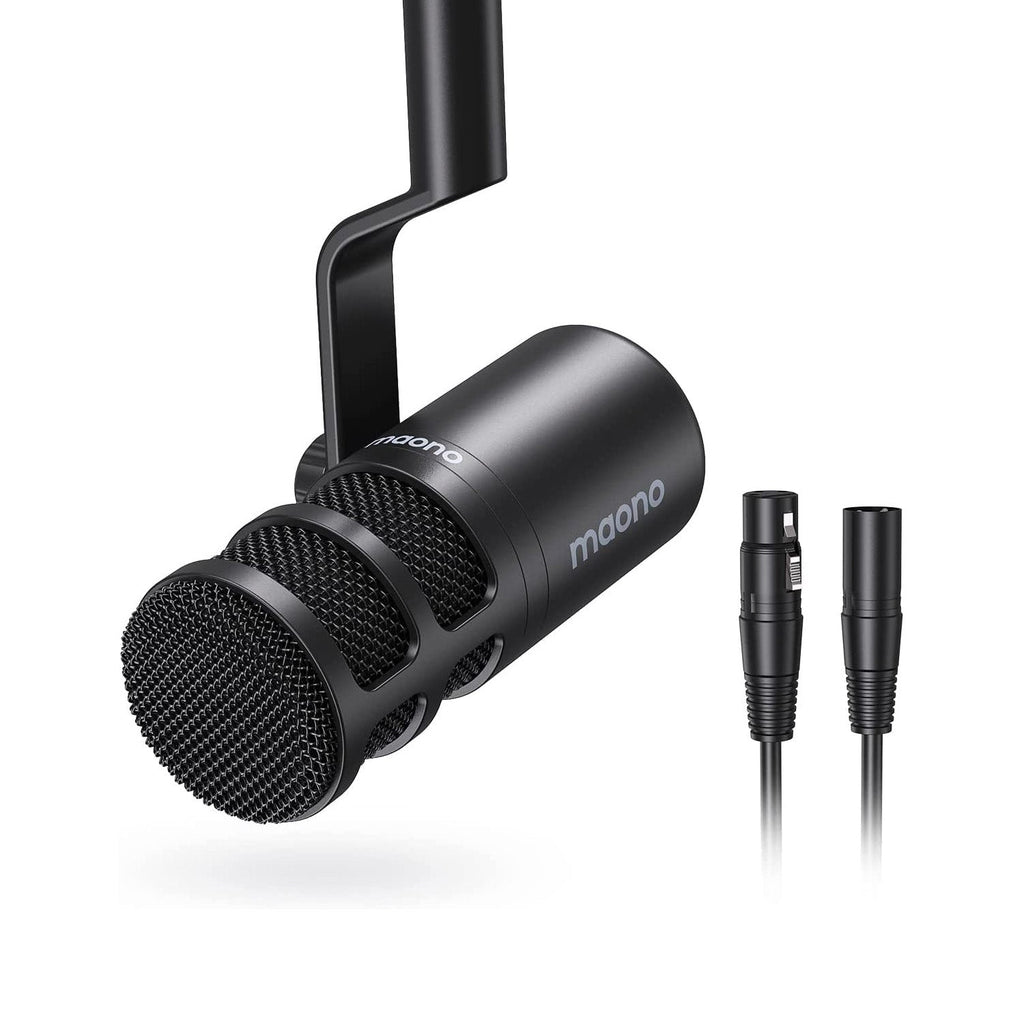 Maono PD100 XLR Dynamic Microphone Black - Al Hamd Tech