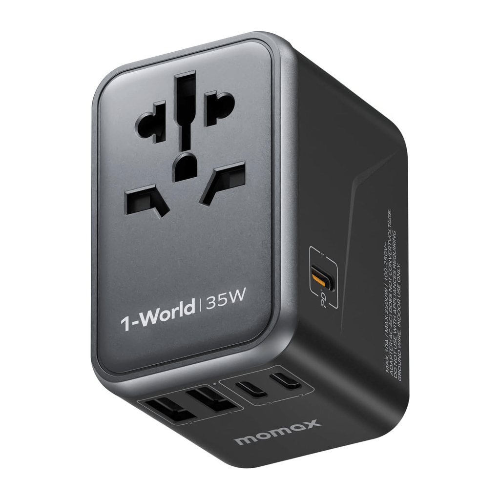 Momax 1-World  Universal Travel Adapter 35W buy at a reasonable Price in Pakistan