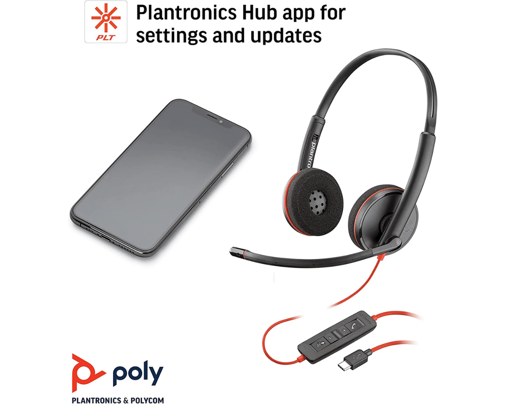 Plantronics Blackwire C3220 Type C Headphones at Low Price in Pakistan