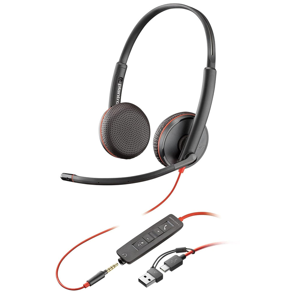 Plantronics Blackwire C3225 Wired USB Headset available now in Pakistan