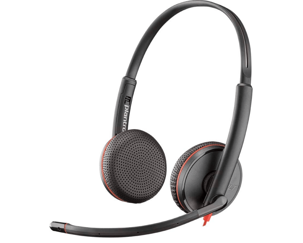 Plantronics Blackwire C3225 Wired USB Headset - Al Hamd Tech