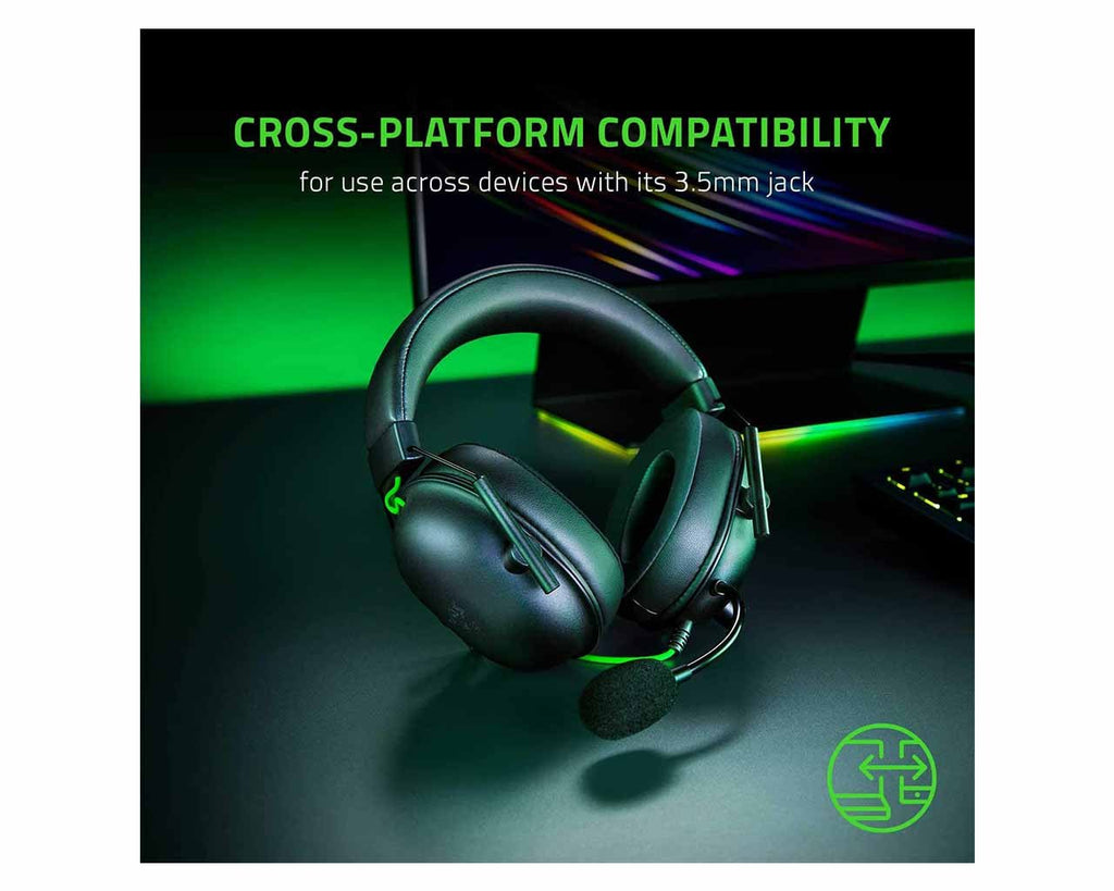 Razer BlackShark V2 X Wired Gaming Headset - Al Hamd Tech