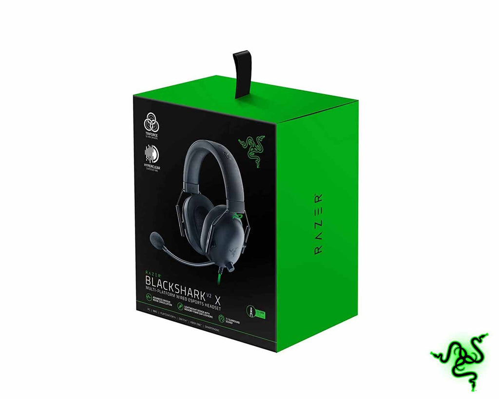 Razer BlackShark V2 X Wired Gaming Headset - Al Hamd Tech