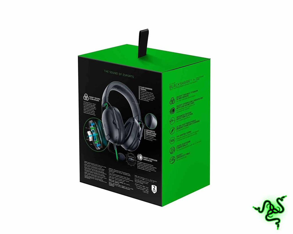 Razer BlackShark V2 X Wired Gaming Headset - Al Hamd Tech