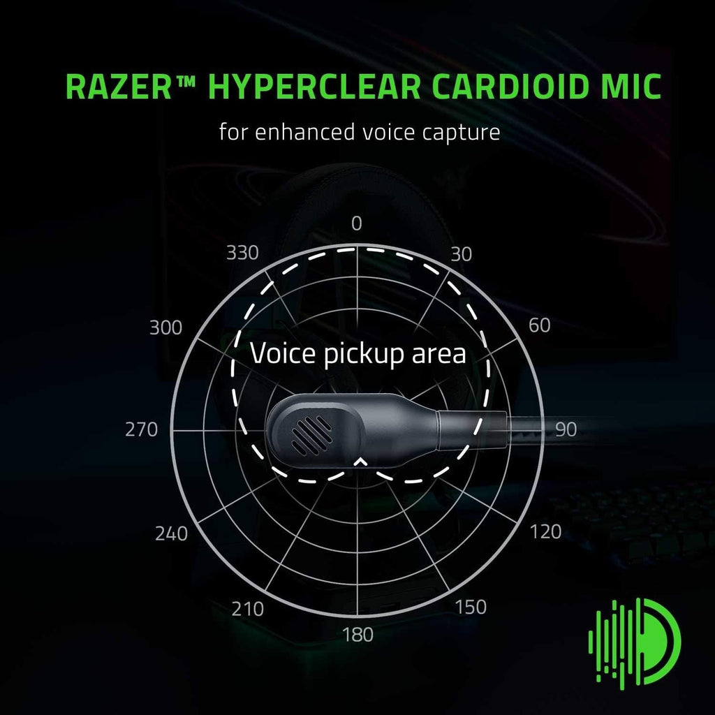 Razer BlackShark V2 X Wired USB Headset - Al Hamd Tech