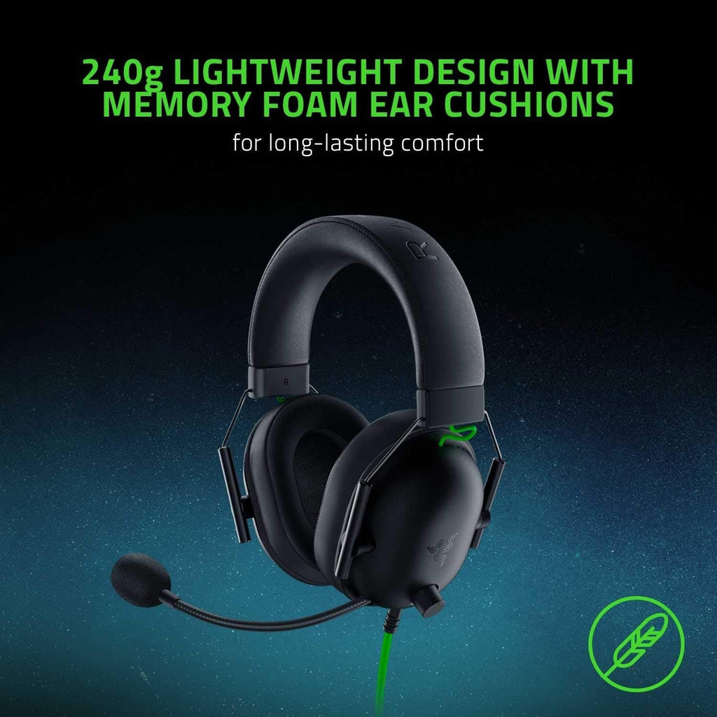 Razer BlackShark V2 X Wired USB Headset - Al Hamd Tech