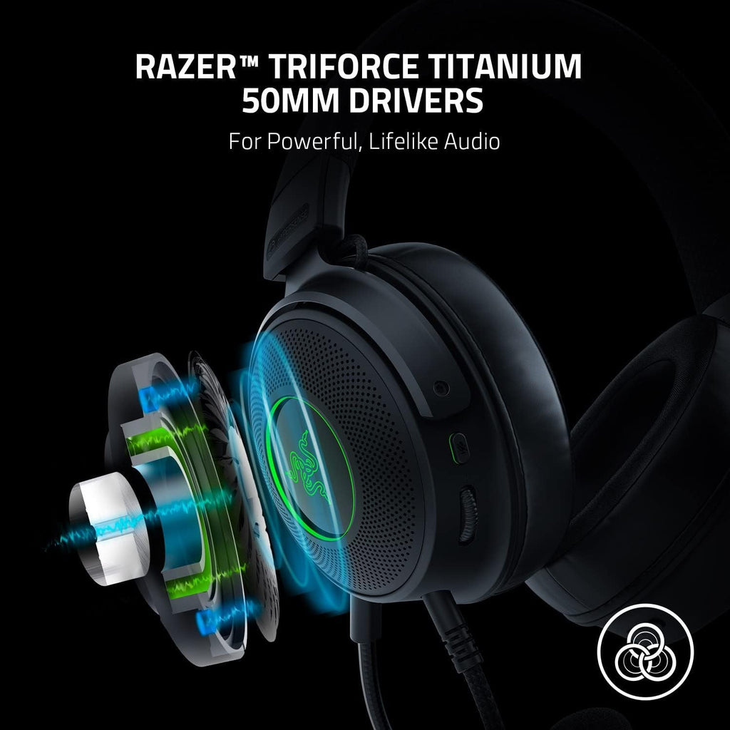 Razer Kraken V3 Hypersense Wired USB Headphones in Pakistan.