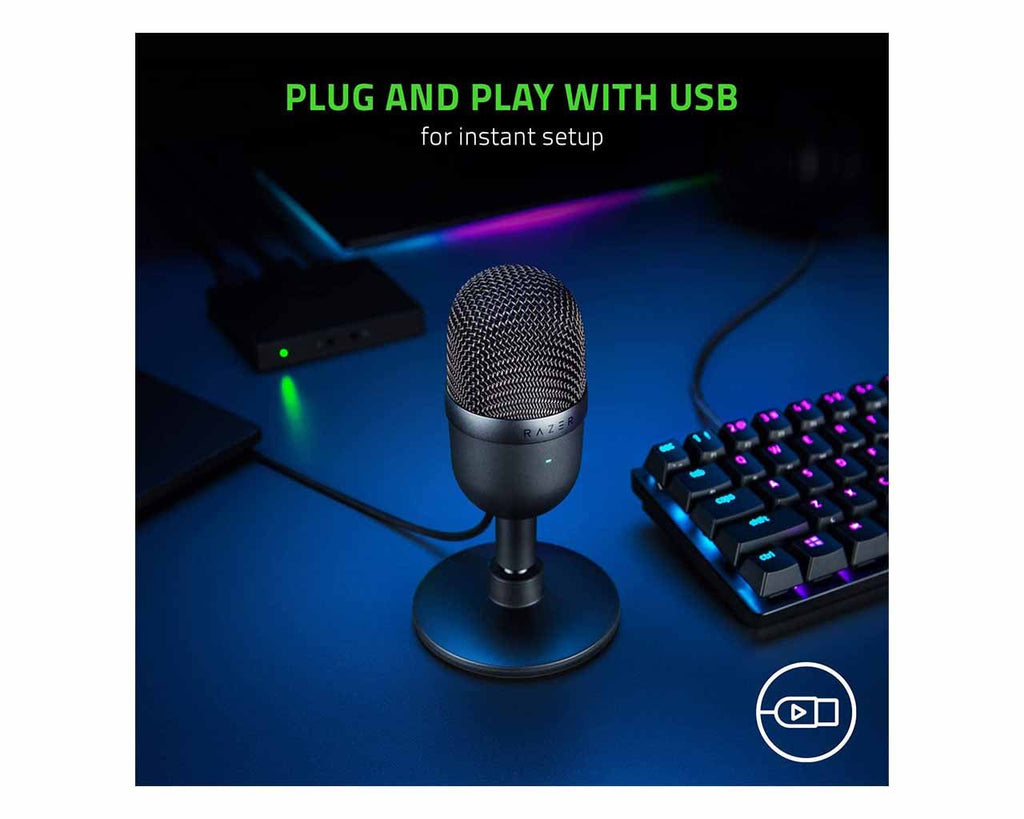 Razer Seiren Mini USB Streaming Microphone - Al Hamd Tech