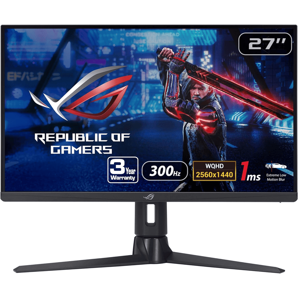 ROG Strix Gaming Monitor 27" XG27AQMR 2K QHD (2560x1440), Fast IPS, 300 Hz - Al Hamd Tech