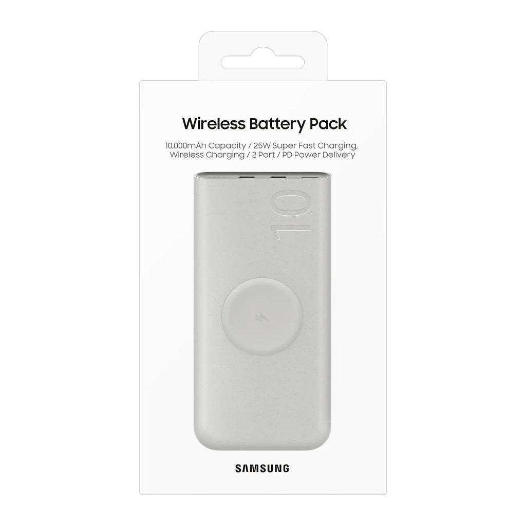 Samsung 10000 mAh Wireless Power Bank 25W available at a reasonable Price in Pakista