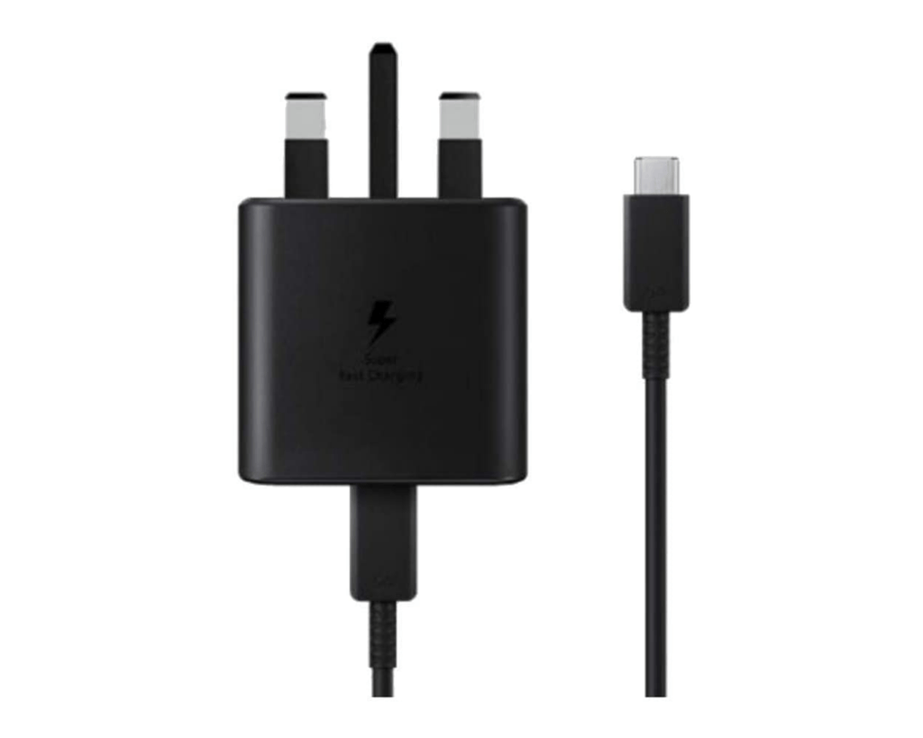 Samsung 45W PD Adapter + Cable 3 Pin Black - Al Hamd Tech