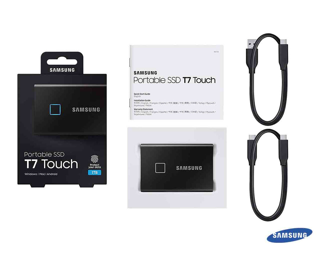 Samsung T7 Touch Portable External SSD 1TB  at best price in Pakistan