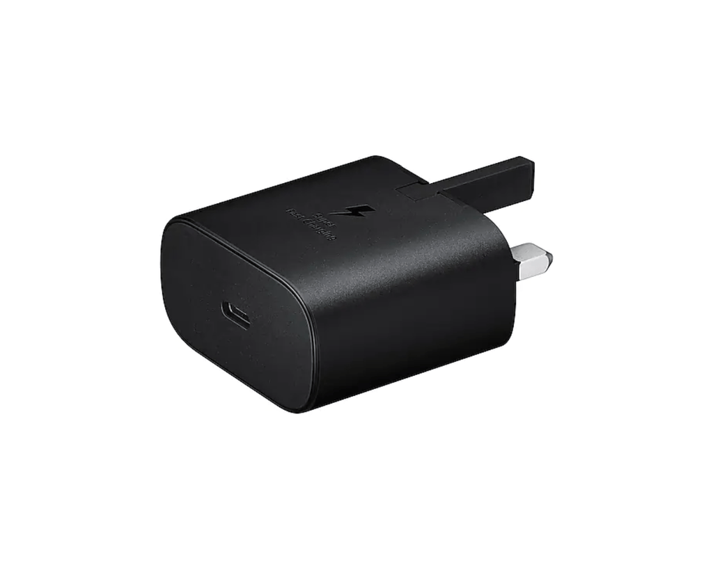 Samsung Type C Wall Charger 25W 3 Pin Black - Al Hamd Tech