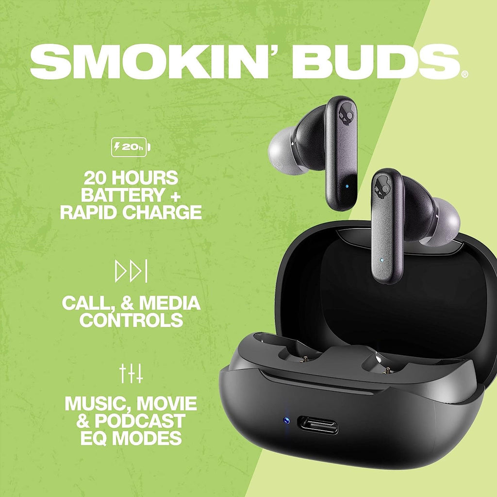 Skullcandy Smokin Buds Bluetooth Buds True Black buy at best Price in Pakistan.