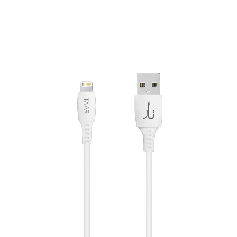 Taar Flex USB to Lightning Cable 2M White 1113456960114 available in Pakistan.