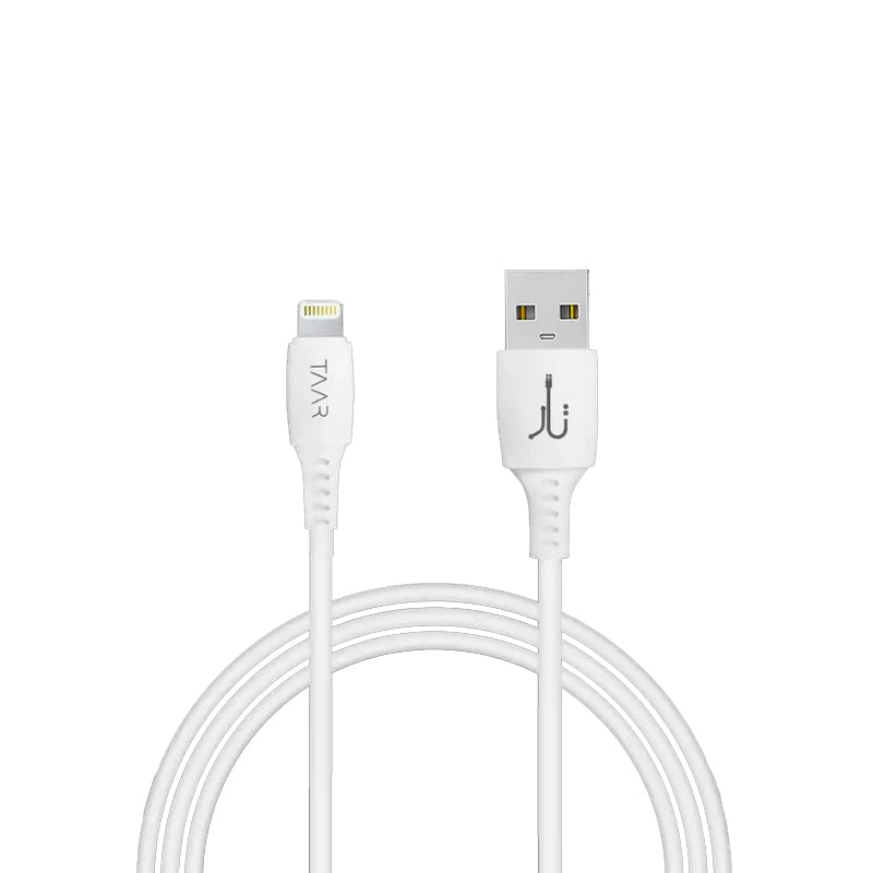 Taar Flex USB to Lightning Cable 2M White 1113456960114 buy at a reasonable Price in Pakistan.