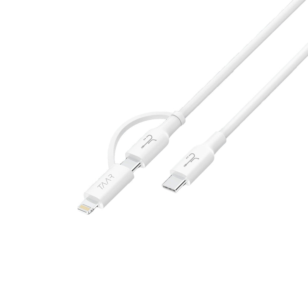 Taar Connector Taar FusionCord 2 in 1 1 M White Best Price in Pakistan – Al Hamd Tech