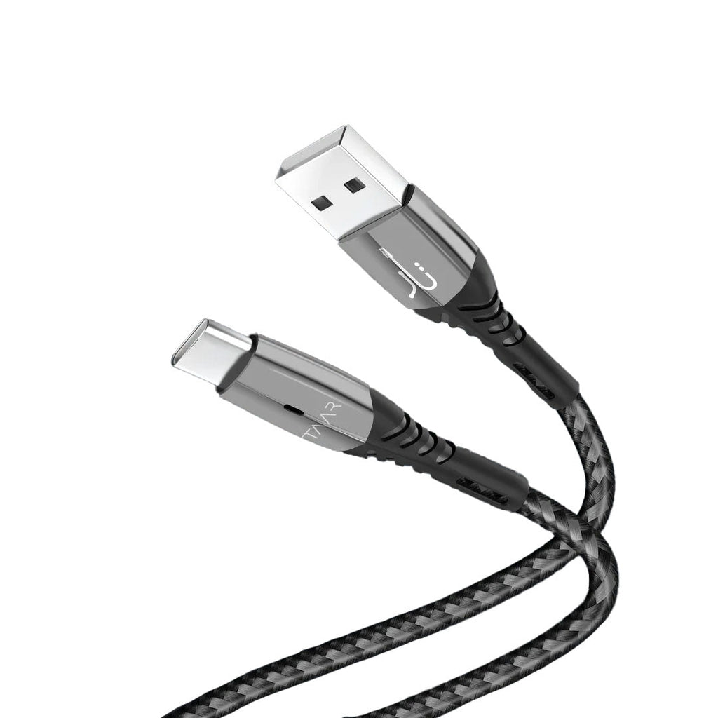 Taar Power Link II USB to Type C Cable Braided 1M 4A buy at a reasonable Price in Pakistan