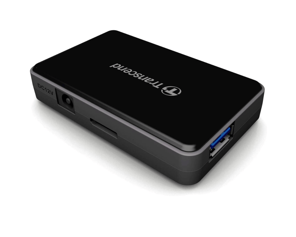 Transcend 4 Port USB Hub with Adapter HUB3 - Al Hamd Tech