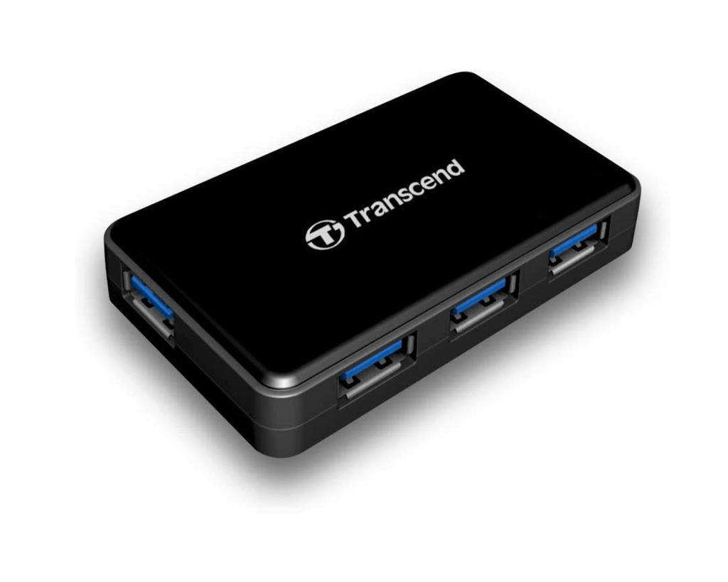 Transcend 4 Port USB Hub with Adapter HUB3 - Al Hamd Tech