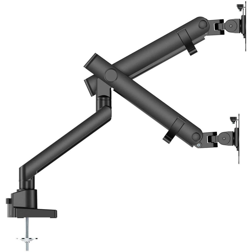 Twisted Minds Dual Screen Slim Heavy-Duty Mechanical Spring Monitor Arm available in Pakistan