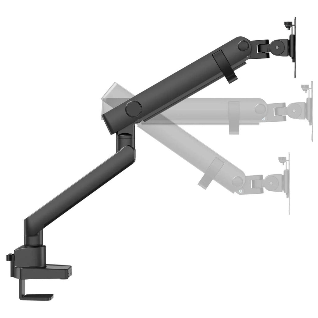 Twisted Minds Single Screen Slim Heavy-Duty Mechanical Spring Monitor Arm available in Pakistan