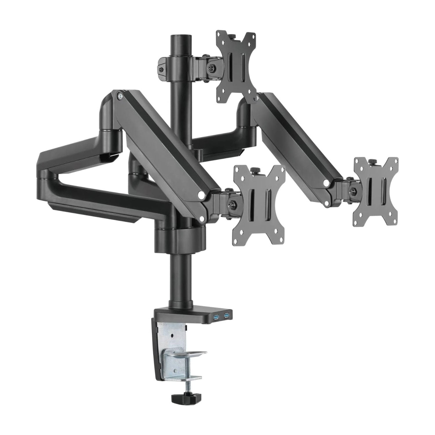 Twisted Minds Triple Monitors Aluminum Monitor Arm Black – Al Hamd Tech