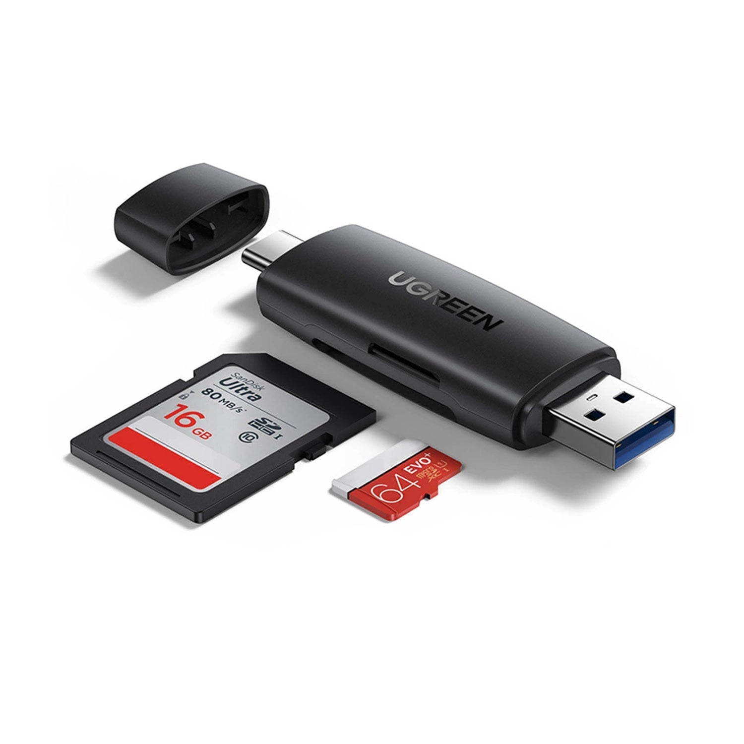 UGREEN 2 in 1 CM304 Multifunction Card Reader best price in Pakistan ...