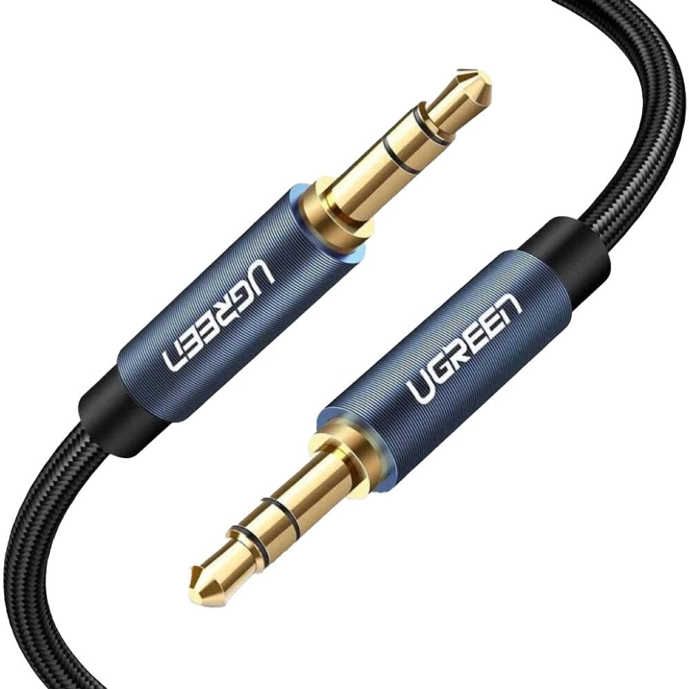 UGREEN AV112 3.5mm Male to 3.5mm Male Cable Gold Plated Braided available in Pakistan