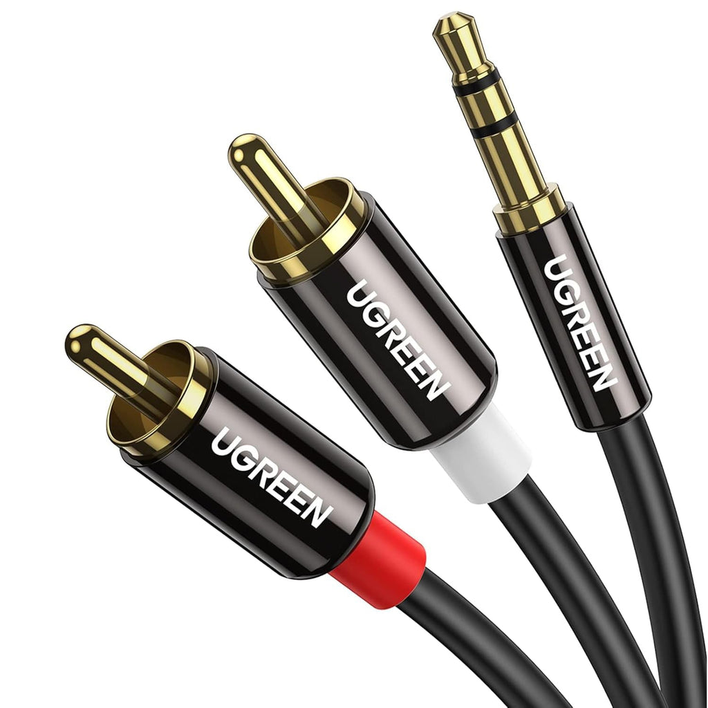 UGREEN AV116 3.5mm Male to 2RCA Male Cable buy at a reasonable price in Pakistan 