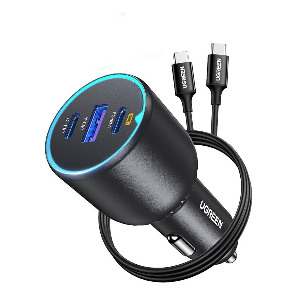 UGREEN CD293 Multi Car Charger 130W Black - Al Hamd Tech