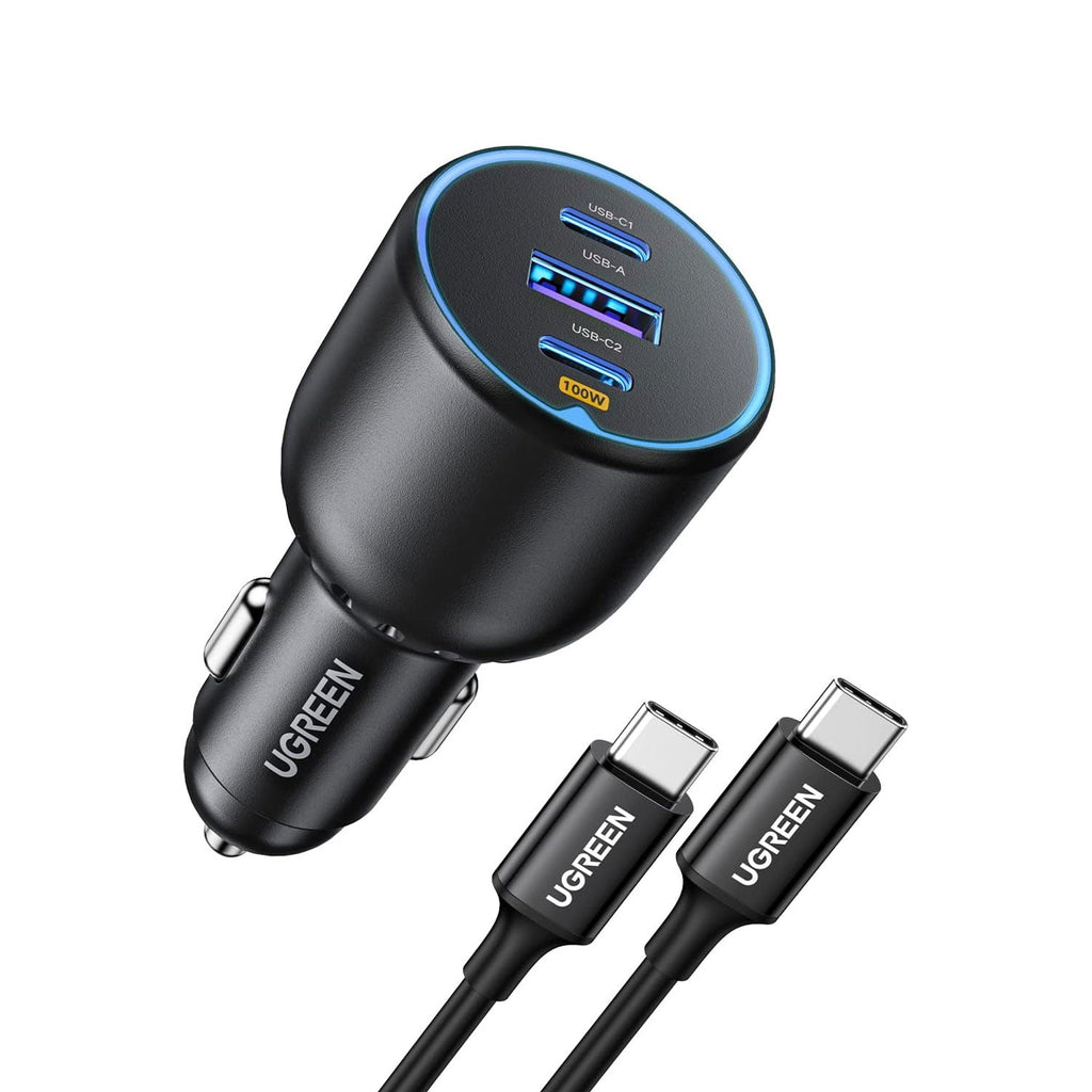 UGREEN CD293 Multi Car Charger 130W Black - Al Hamd Tech